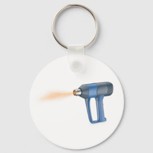 Electric industrial heat gun keychain
