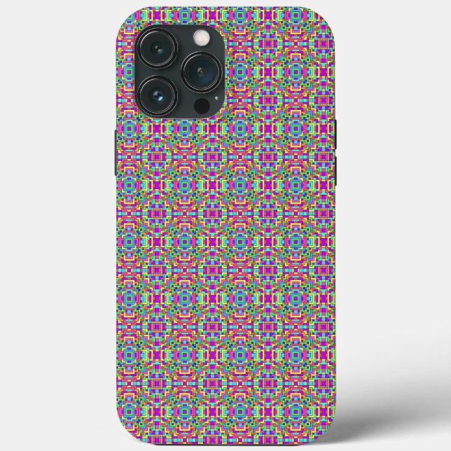 Electric Kaleidoscope Case-Mate iPhone Case (Back)