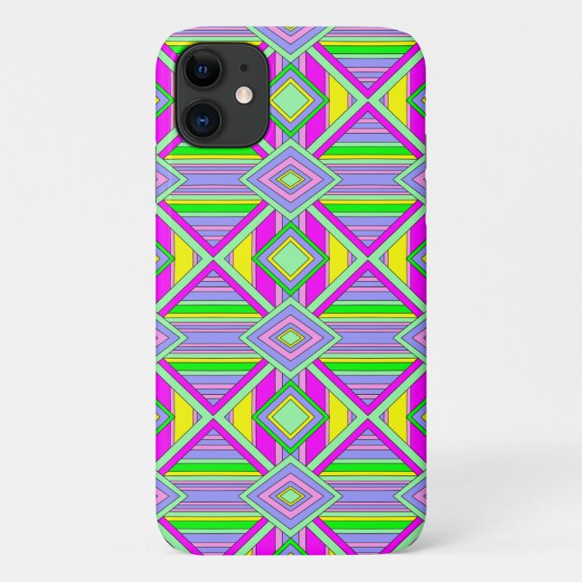 Electric Kaleidoscope Case-Mate iPhone Case (Back)