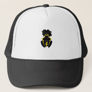 Electric King Dreadlocks Hoodie - Urban Lightning Trucker Hat