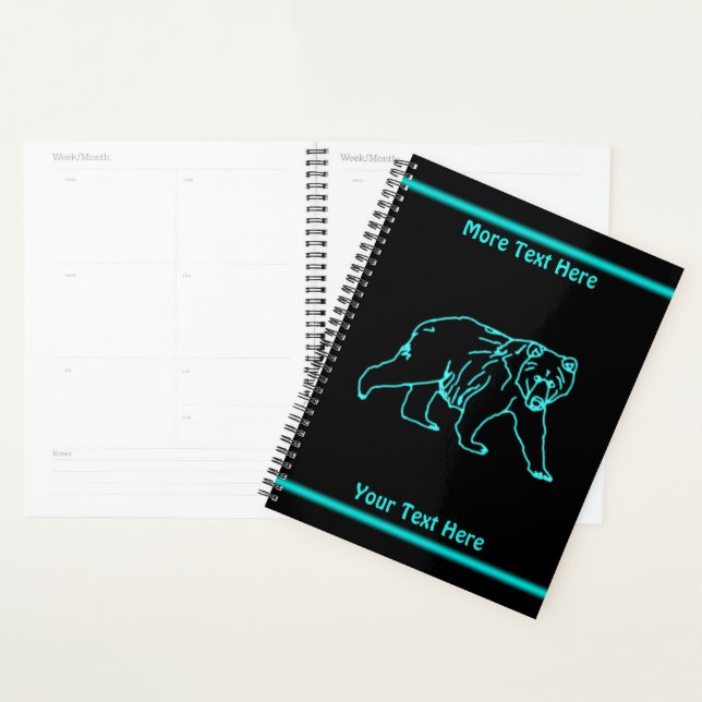 Electric Kodiak Bear Planner (Display)