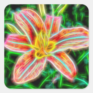 Electric Lily Sticker