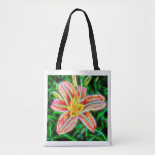 Electric Lily Tote Bag