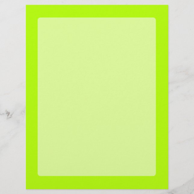 Electric Lime Green Accent Colour Decor Customize (Front)