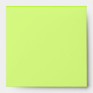 Electric Lime Green Colour Decor Ready to Customiz Envelopes
