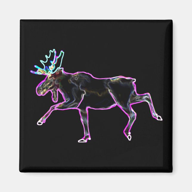 Electric Moose Magnet (Front)