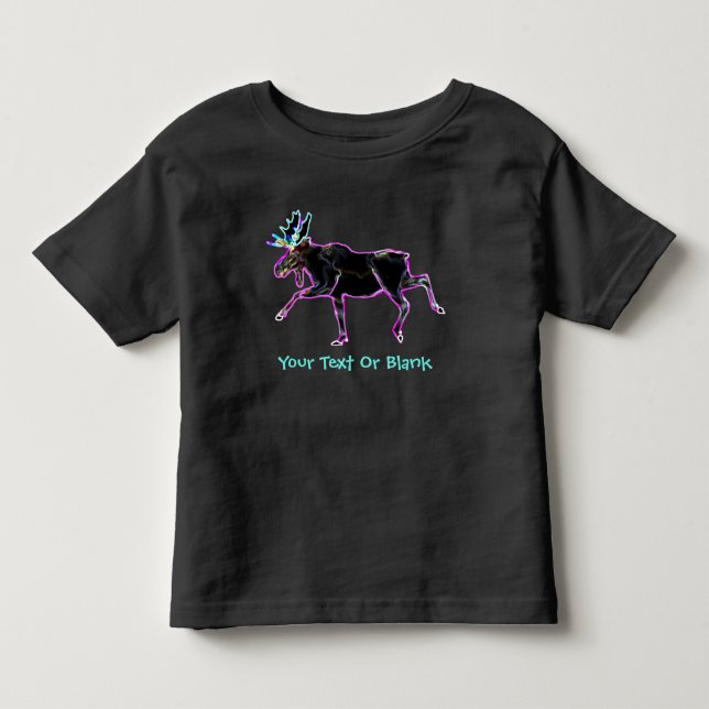 Electric Moose Toddler T-shirt (Front)