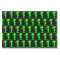 Electric Neon Green/Black Alien Peace Tissue Paper