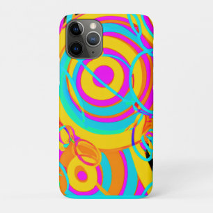 Electric Neon Pattern Art Design iPhone 11 Pro Case