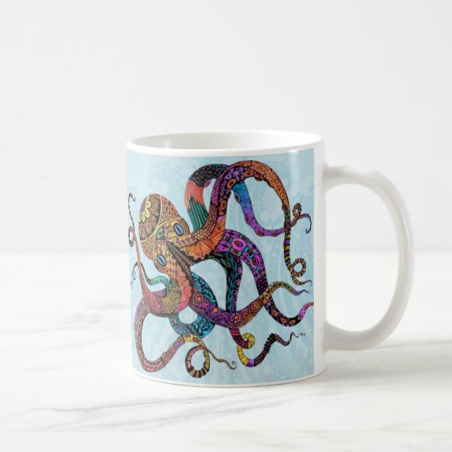Electric Octopus Mug (Right)