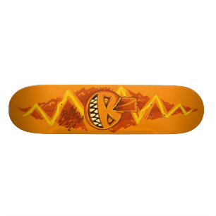 Electric Orange - PUNK Skateboard