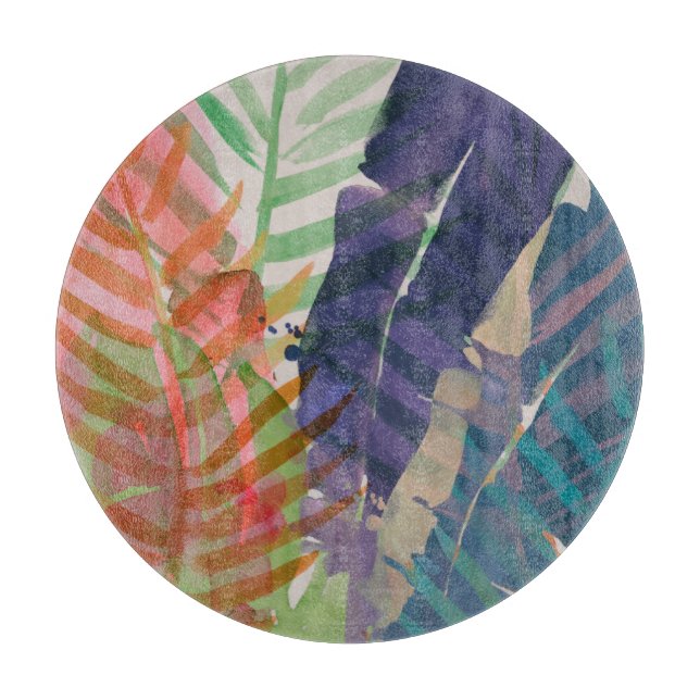 Electric Palms Cutting Board (Front)