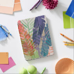 Electric Palms iPad Pro Cover<br><div class="desc">Electric Palms I by Jennifer Paxton Parker. Palm leaves in a variety of colours and styles are done painted in a watercolor-like style. | 133070GG</div>
