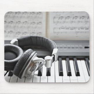 Electric Piano Keyboard Mouse Pad