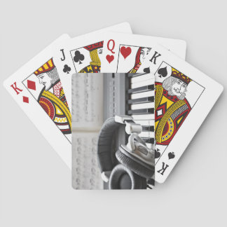 Electric Piano Keyboard Playing Cards