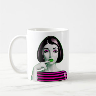 Electric Pink Muse Coffee Mug