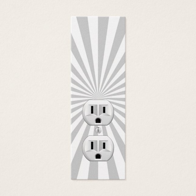 Electric Plug Wall Outlet Fun Customize This! (Front)