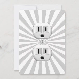 Electric Plug Wall Outlet Fun Customize This!