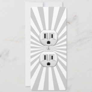 Electric Plug Wall Outlet Fun Customize This!