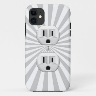 Electric Plug Wall Outlet Fun Customize This! iPhone 11 Case