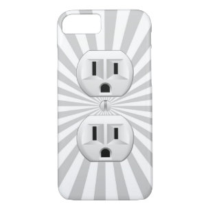Electric Plug Wall Outlet Fun Customize This! Case-Mate iPhone Case
