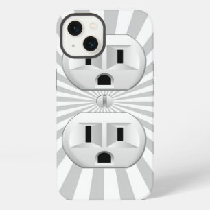 Electric Plug Wall Outlet Fun Customize This! iPhone 13 Case