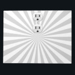 Electric Plug Wall Outlet Fun Customize This! Notepad<br><div class="desc">Electric Plug Wall Outlet Fun Customize This! 
 A great gift idea!</div>