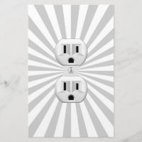 Electric Plug Wall Outlet Fun Customize This!