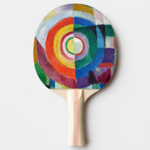 Electric Prisms No 41 Sonia Delaunay Ping Pong Paddle