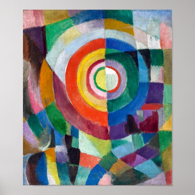 Electric Prisms No. 41 | Sonia Delaunay | Poster (Front)