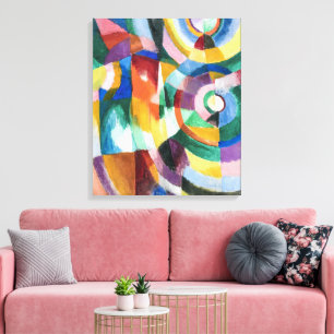 Electric Prisms Sonia Delaunay Canvas Print