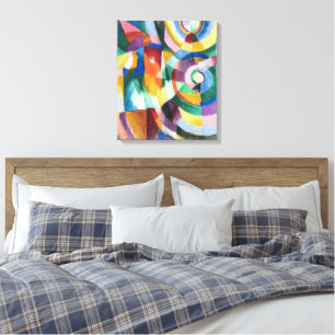 Electric Prisms   Sonia Delaunay   Canvas Print