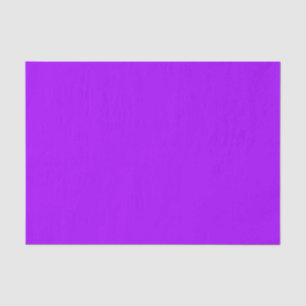 Electric Psychedelic Purple Solid Colour Tissue Paper
