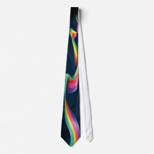 Electric Rainbow Designer Tie Necktie