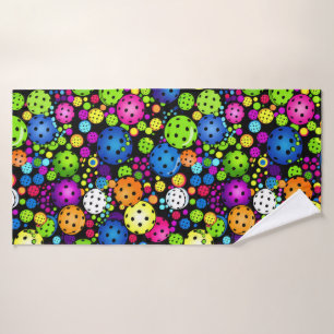 Electric Rally custom text  Bath Towel