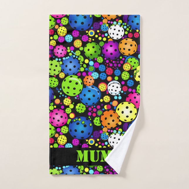 Electric Rally custom text  Hand Towel (Hand Towel)