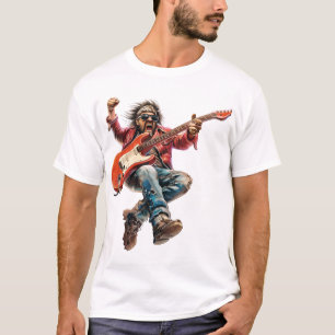 Electric Rockstar Guitarist T-Shirt