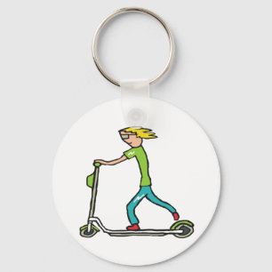 Electric Scooter Keychain