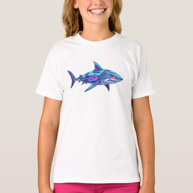 Electric Shark T-Shirt (Front)
