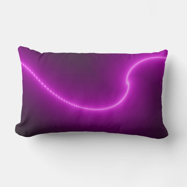 Electric Shock Fractal Pillow (Front)