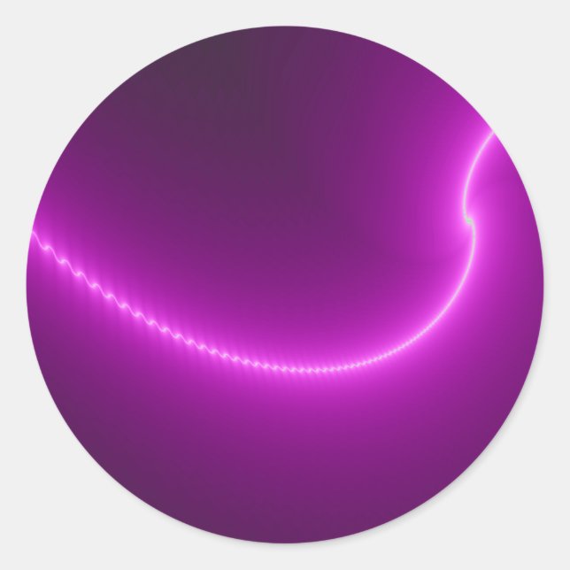 Electric Shock Fractal Stickers (Front)