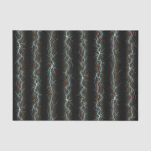 Electric Shock Industrial Grunge Style Wiring Tissue Paper