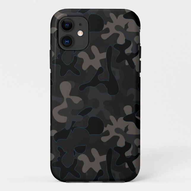 Electric Signature Camo Case-Mate iPhone Case (Back)