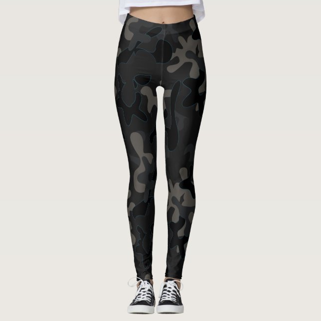 Electric Signature Camo Leggings (Front)