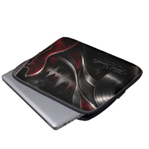 Electric Soul Laptop Sleeve   Velvet Signature