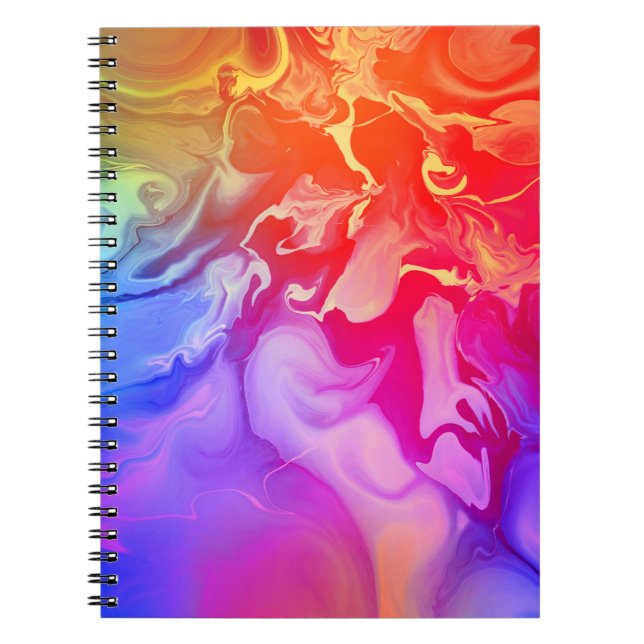 Electric Spectrum in Motion Notebook (Front)