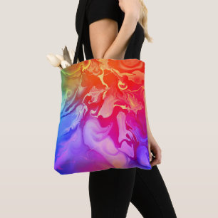 Electric Spectrum in Motion Tote Bag