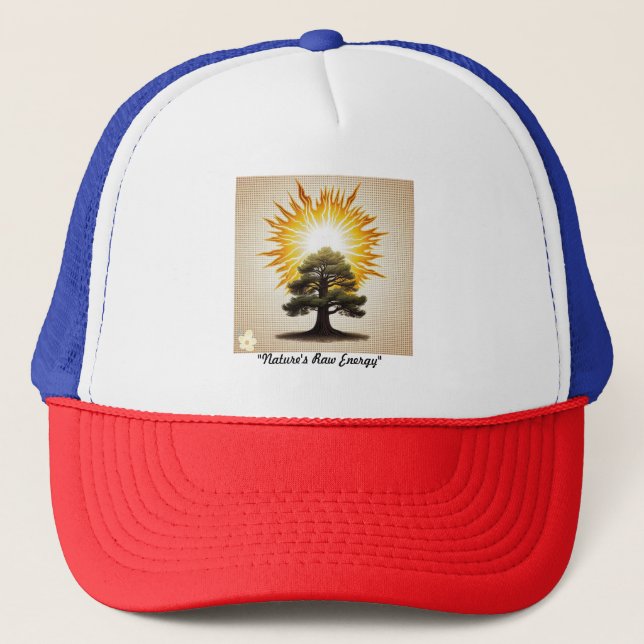 "Electric Storm" Trucker Hat (Front)