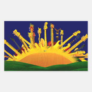 ELECTRIC SUNSET! STICKER