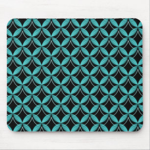 Electric Teal Uptown Glam Mousepad